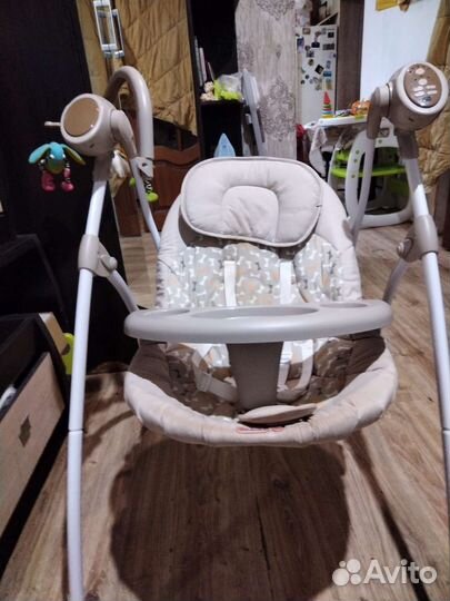 Детские электронные качели