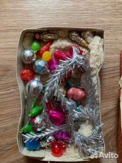 Старинные елочные игрушки