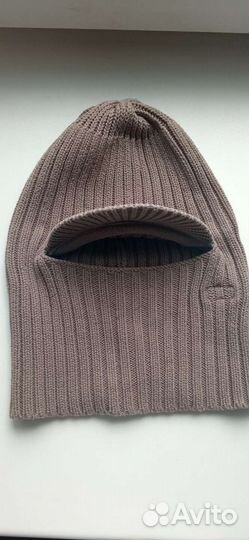 Шапка-шлем с козырьком