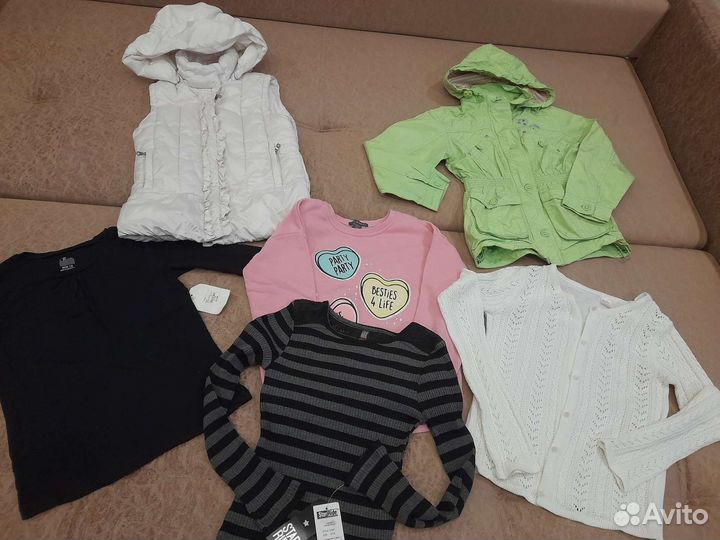 Детские вещи пакетом для девочек от 6 до 8 лет
