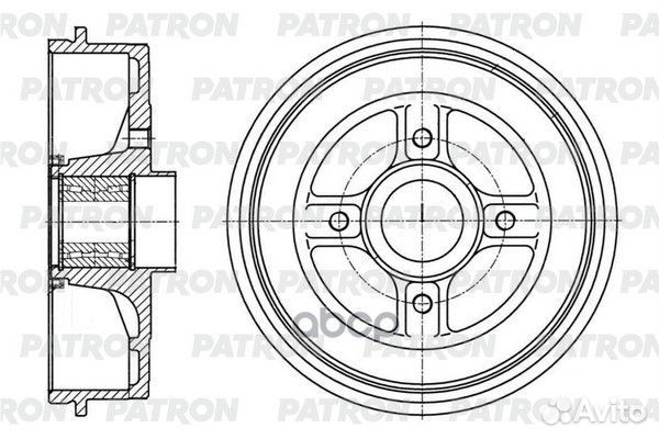 Барабан тормозной renault LADA Logan / Sandero