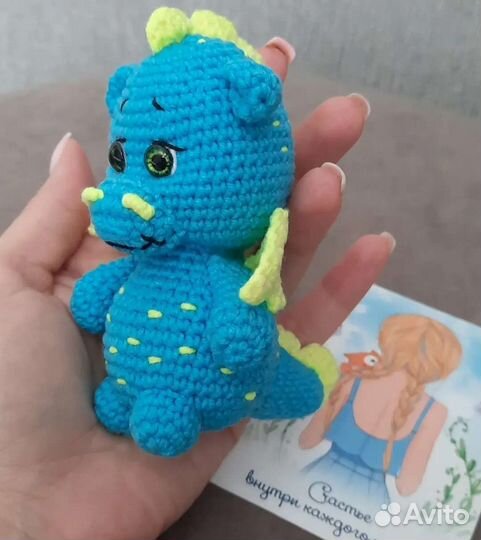 Вязаные игрушки ручной работы