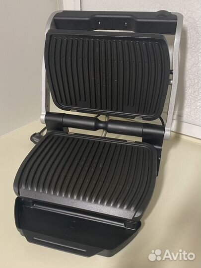 Электрогриль tefal optigrill + gc712d34