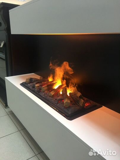 Электрокамин 3d RealFlame с эффектом живого огня