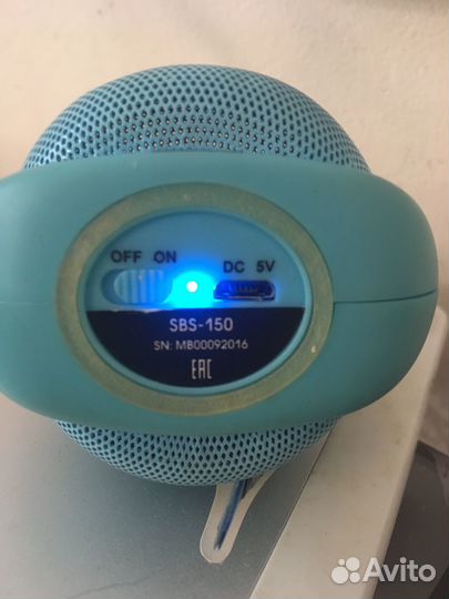 Портативная колонка Interstep SBS-150 синий