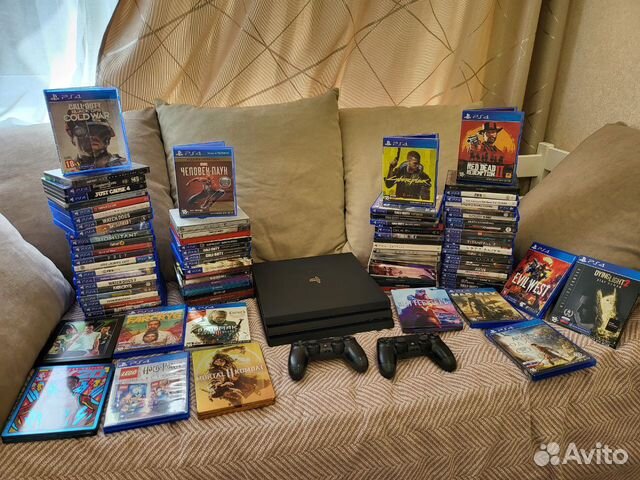 Sony PS4 PRO+ 63 игры