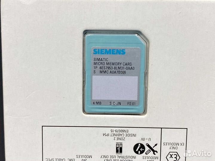 Siemens 6ES7953-8LM31-0AA0 новое, запеч. уп. 1 шт