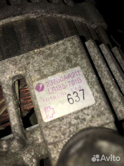 Генератор EJ20 subaru Impreza GDA 23700AA211