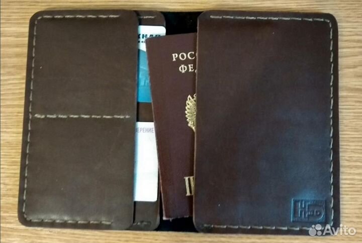 Докхолдер из настоящей кожи