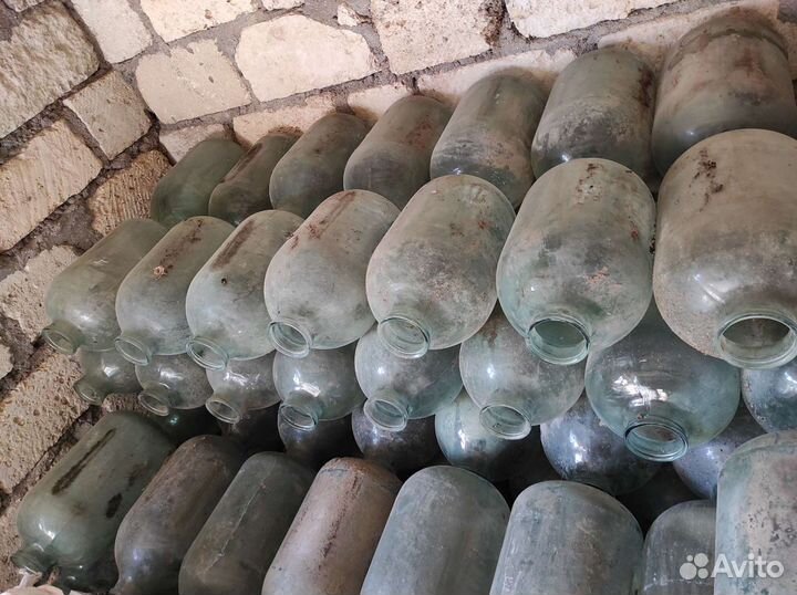 Стеклянные бутыли 10 л