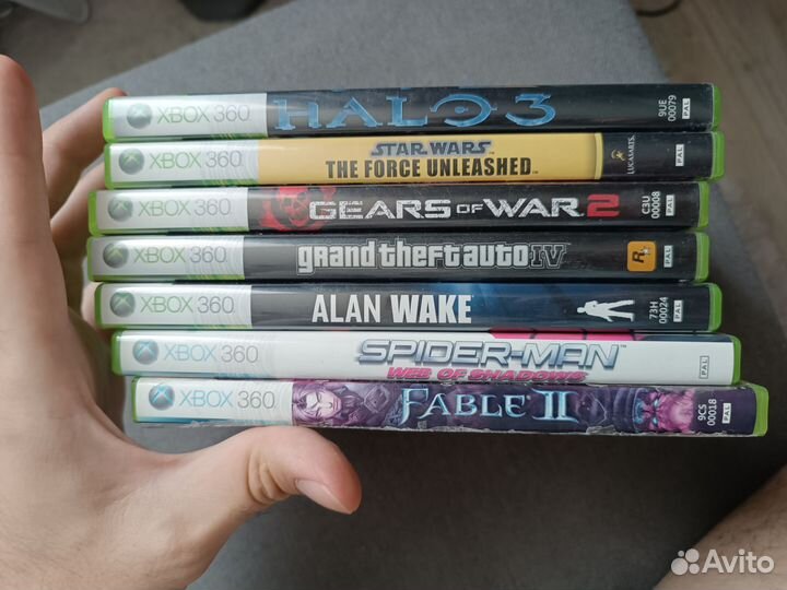 Игры на Xbox 360 лицензия диски
