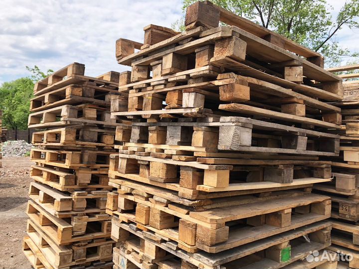Б.у. поддоны деревянные