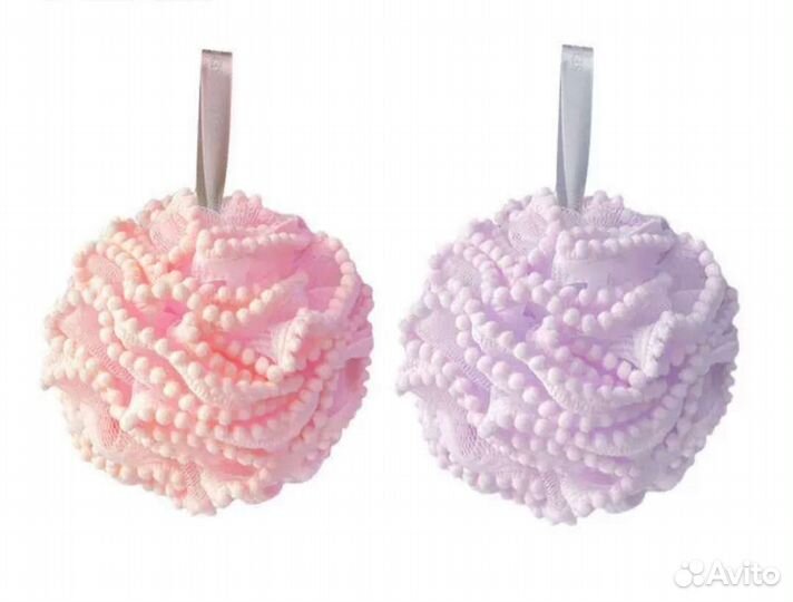 Мочалка для тела 3 шт