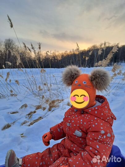 Шапка зимняя шлем