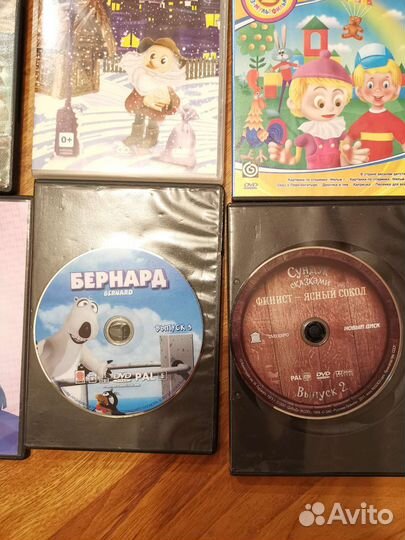 Dvd диски с мультфильмами