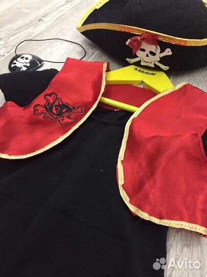 Костюм пирата для девочки