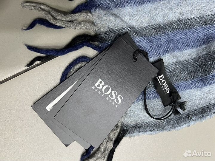 Шарф мужской hugo boss оригинал