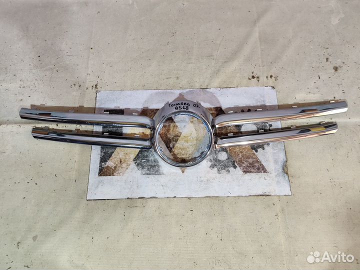 Фольцваген Туарег 2007- Хром решетки радиатор 9568