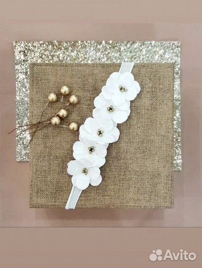 Повязки на голову и резинки для девочки