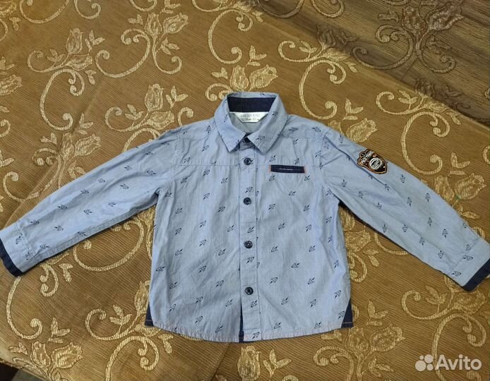 Рубашка для мальчика рост 92
