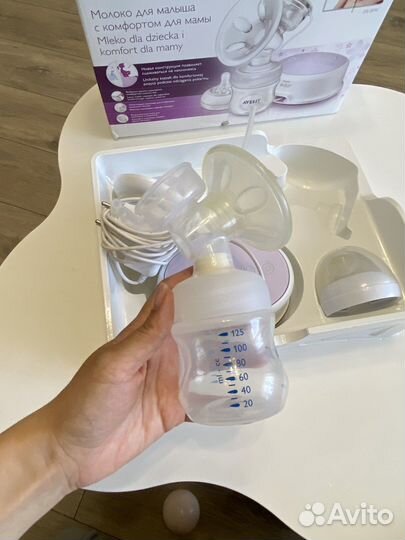 Молокоотсос электрический avent авент