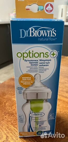 Бутылочка против колик Dr.Brown’s 270 мл