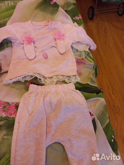 Вещи пакетом на девочку 1 год