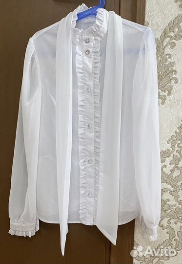 Школьная блузка для девочки. (Смена)