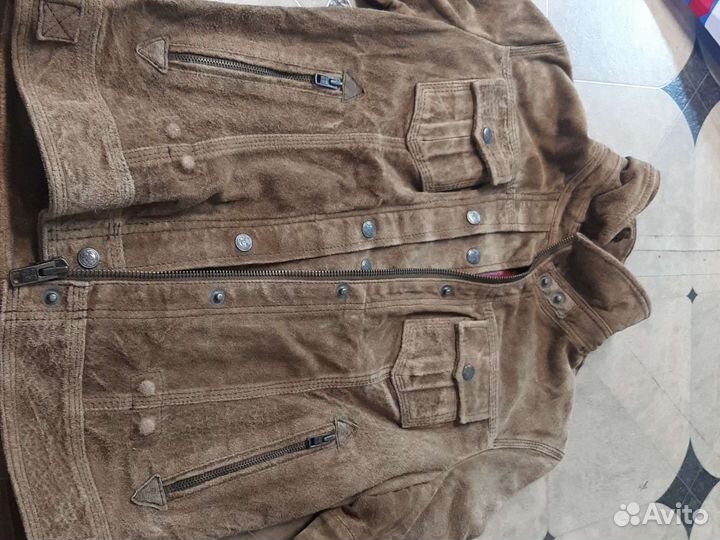 Кожаная куртка superdry
