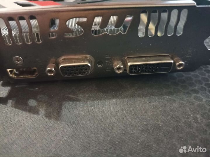 Видеокарта 750ti