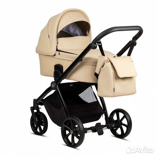 Коляска 2 в 1 эко кожа