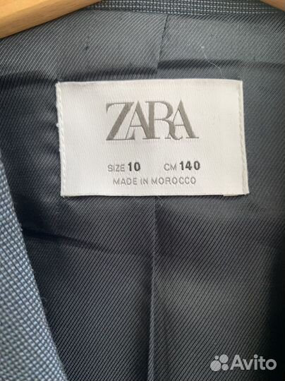 Школьный костюм Zara для мальчика 140