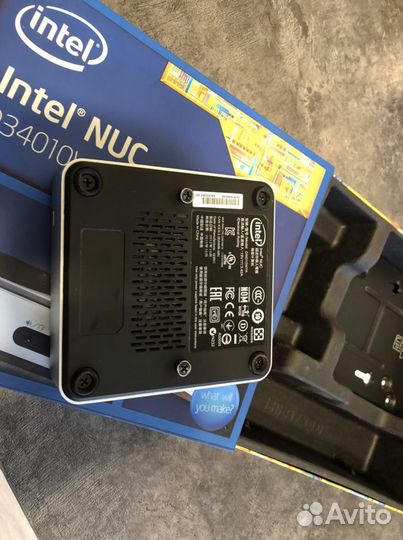 Неттоп (intel nuc) i3 4gb ozu + ssd