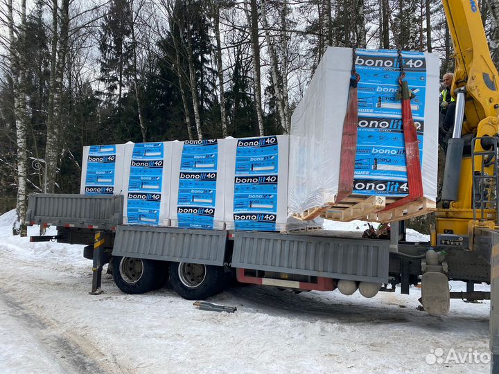 Газобетон с завода Бонолит