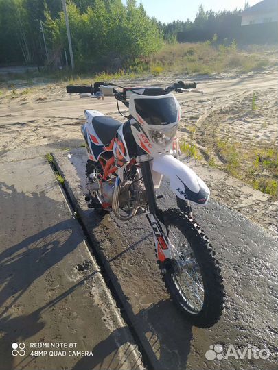 Питбайк kayo tt 125 em