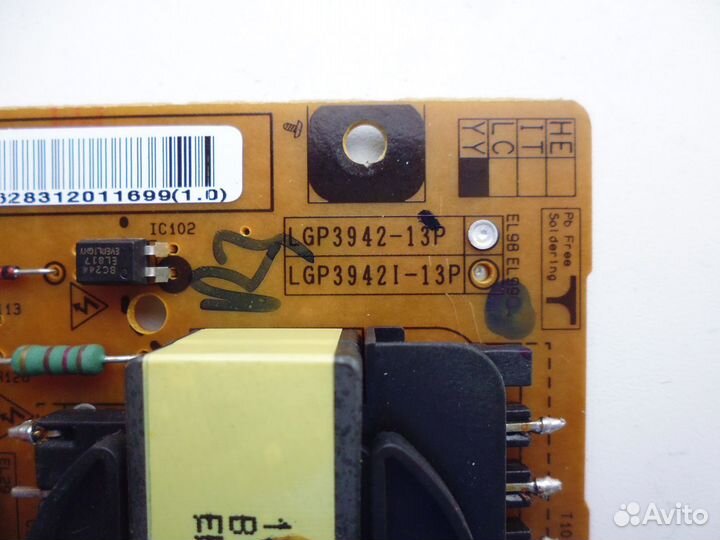 Блок питания EAX64908001(1.9) от LG 42LA645V