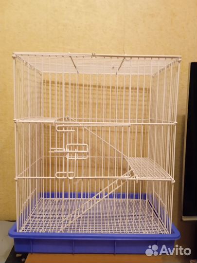 Клетка для грызунов б/у 55.5х37.5х65 см
