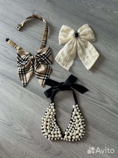 Броши заколки воротничек цена за все