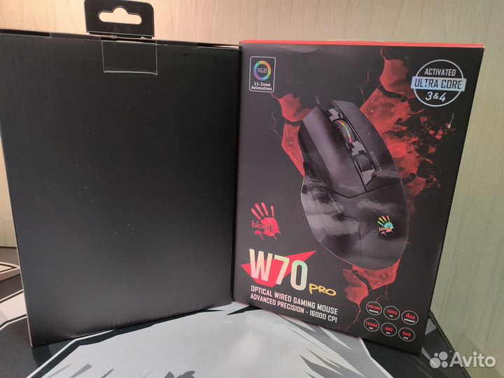 Игровая мышь A4Tech Bloody W70 Pro