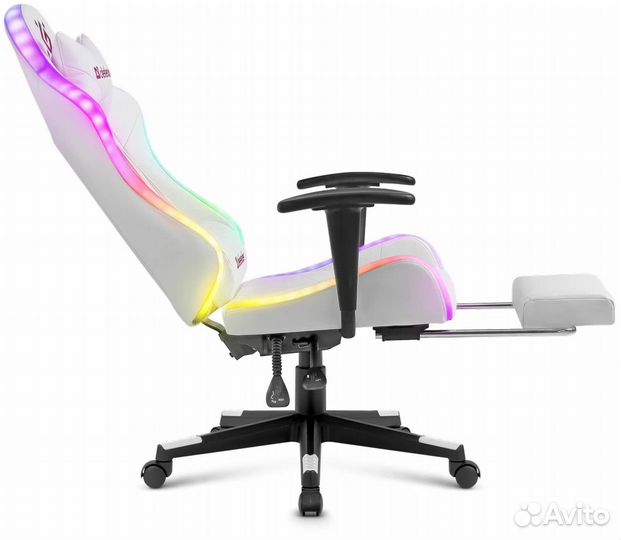 Игровое кресло Defender watcher белое