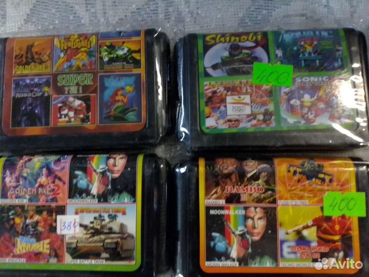 Картриджи sega