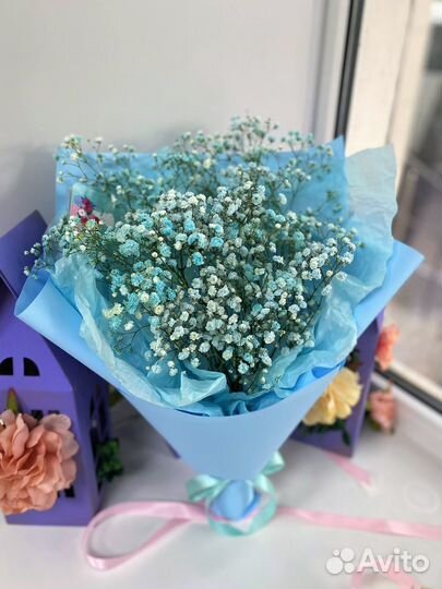 Гипсофила цветочный букет Казань