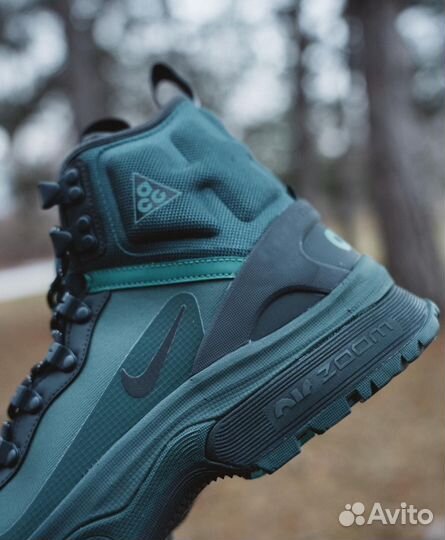 Nike acg air zoom gaiadome gore tex green