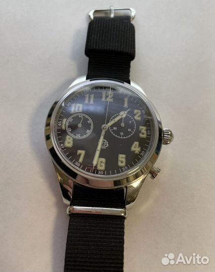Часы Капитанские-хронограф чк-28