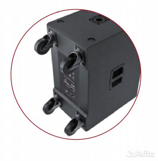 Чехол и 4 колеса Audiocenter (для L83S)