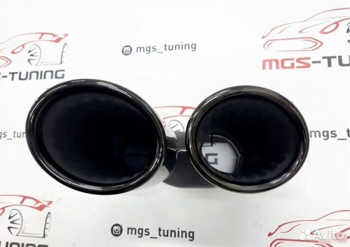 Насадки на Mercedes стиль CLA45 AMG C118 black