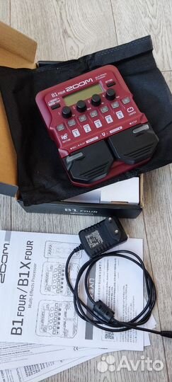 Басовый процессор zoom b1 four