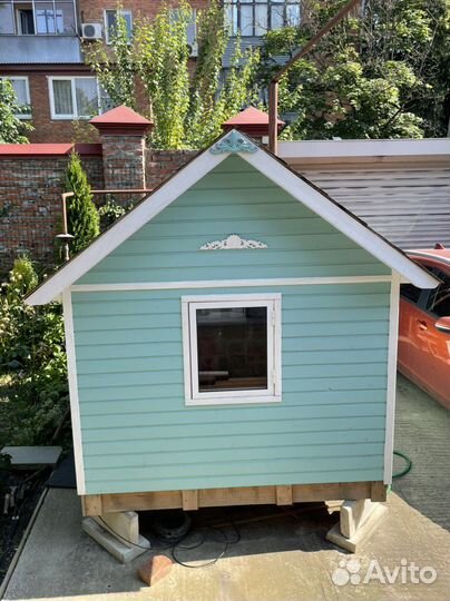Детский игровой домик уличный