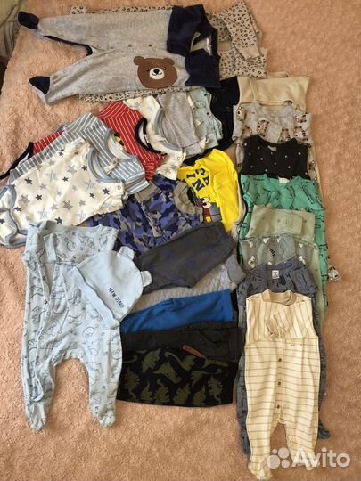 Детская одежда для мальчиков пакетом