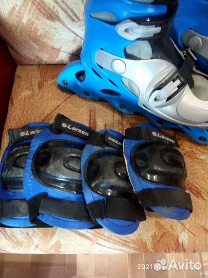 Роликовые коньки (раздвижные)